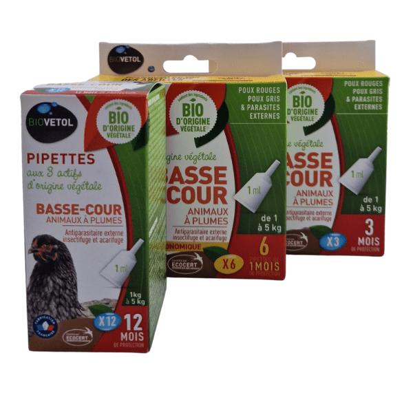 gamme pipettes insectifuges poules