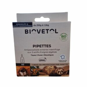 Pipettes antiparasitaires
