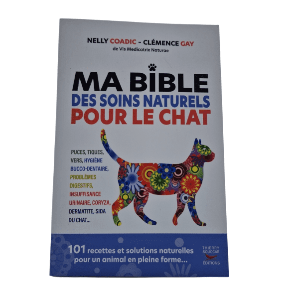 Livre ma bible de soins naturels pour le chat