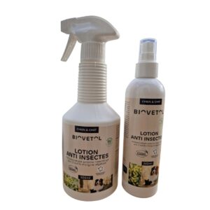 Lotion insectifuge antiparasitaire